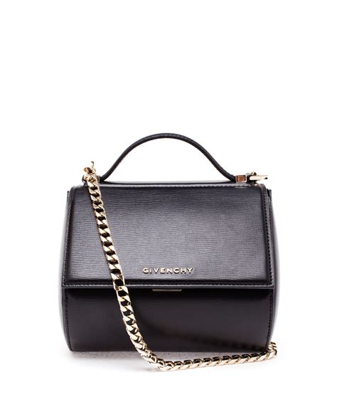 givenchy pandora bag mini black|givenchy pandora box.